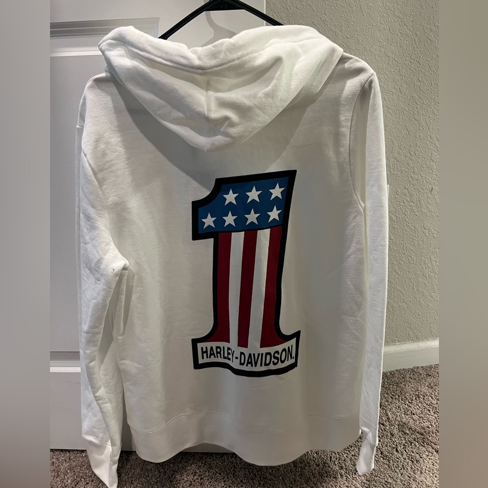 Women’s Harley Davidson zip up hoodie